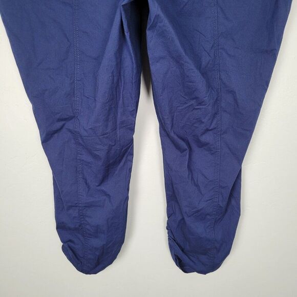 Torrid Crop Pull On Skinny Stretch Poplin Mid Rise Pant Navy Blue Size 2X NWT - Picture 7 of 11
